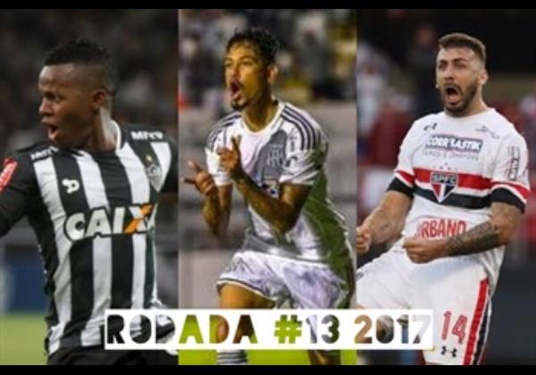 TOP 3 por posição, dicas e unanimidades da rodada #13 do Cartola FC 2017 - Campeonato Brasileiro. Ponte Preta, São Paulo e Sport possuem as melhores dicas para a 13ª rodada e montaremos os nossos times no Cartola com essa base