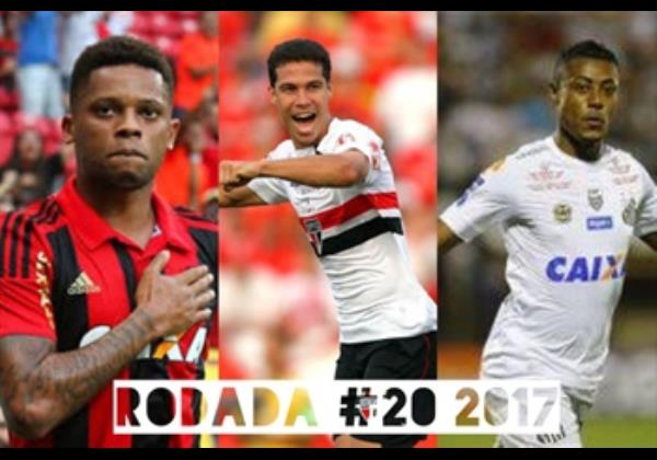 TOP 3 por posição, dicas e unanimidades da rodada #20 do Cartola FC 2017 - Campeonato Brasileiro. As dicas do Cartola FC Brasil para a 20ª rodada tem como melhor escalação e dicas os times do Sport, Atlético-PR e Santos