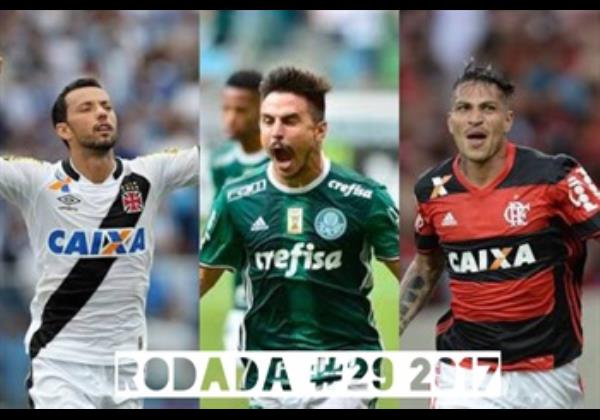TOP 3 por posição, dicas e unanimidades da rodada #29 do Cartola FC 2017 - Campeonato Brasileiro. As dicas do Cartola FC Brasil para a 29ª rodada tem como melhor escalação e dicas os times do Cruzeiro, Vasco e Flamengo