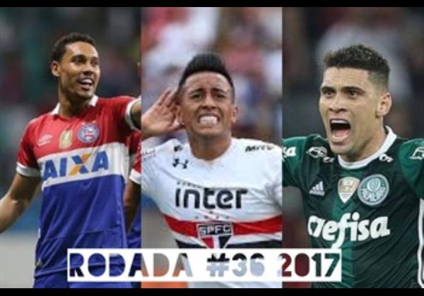 TOP 3 por posição, dicas e unanimidades da rodada #36 do Cartola FC 2017 - Campeonato Brasileiro. As dicas do Cartola FC Brasil para a 36ª rodada tem como melhor escalação e dicas os times do Atlético-MG, Fluminense e Palmeiras