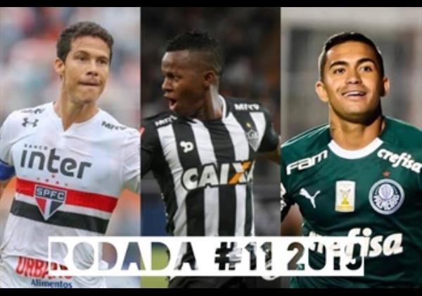 TOP 3 por posição, dicas e unanimidades da rodada #11 do Cartola FC 2019 - Campeonato Brasileiro. As dicas do Cartola FC Brasil para a 11ª rodada tem como melhor escalação e dicas os times do Atlético-MG, São Paulo e Bahia