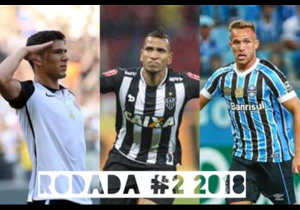 TOP 3 por posição, dicas e unanimidades da rodada #2 do Cartola FC 2018 - Campeonato Brasileiro. As dicas do Cartola FC Brasil para a 2ª rodada tem como melhor escalação e dicas os times do Flamengo, Atlético-MG e Grêmio
