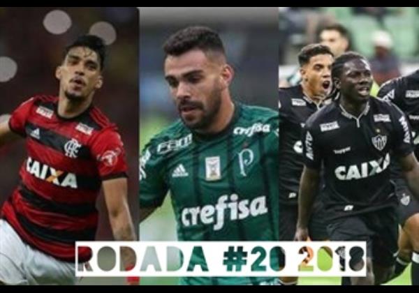 TOP 3 por posição, dicas e unanimidades da rodada #20 do Cartola FC 2018 - Campeonato Brasileiro. As dicas do Cartola FC Brasil para a 20ª rodada tem como melhor escalação e dicas os times do Flamengo, Palmeiras e Grêmio