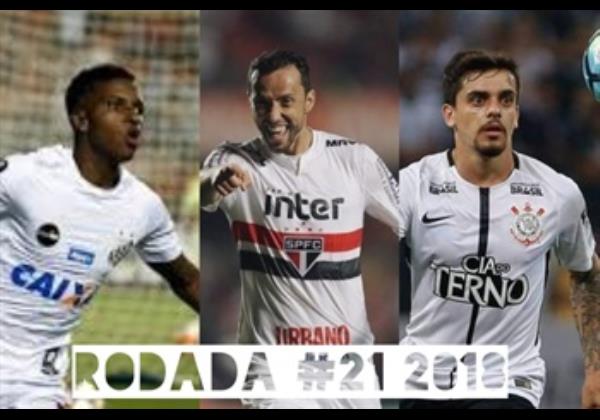TOP 3 por posição, dicas e unanimidades da rodada #21 do Cartola FC 2018 - Campeonato Brasileiro. As dicas do Cartola FC Brasil para a 21ª rodada tem como melhor escalação e dicas os times do São Paulo, Santos e Corinthians