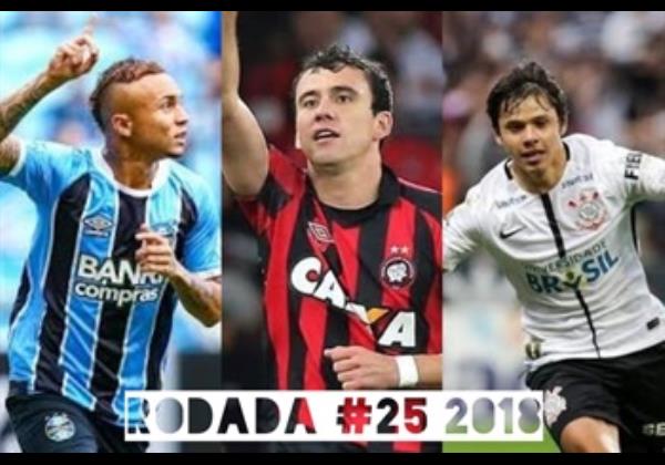 TOP 3 por posição, dicas e unanimidades da rodada #25 do Cartola FC 2018 - Campeonato Brasileiro. As dicas do Cartola FC Brasil para a 25ª rodada tem como melhor escalação e dicas os times do Grêmio, Corinthians e Internacional