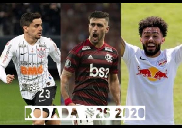 TOP 3 por posição, dicas e unanimidades da rodada #26 do Cartola FC 2020 - Campeonato Brasileiro. As dicas do Cartola FC Brasil para a 26ª rodada tem como melhor escalação e dicas os times do Corinthians, Flamengo e Grêmio