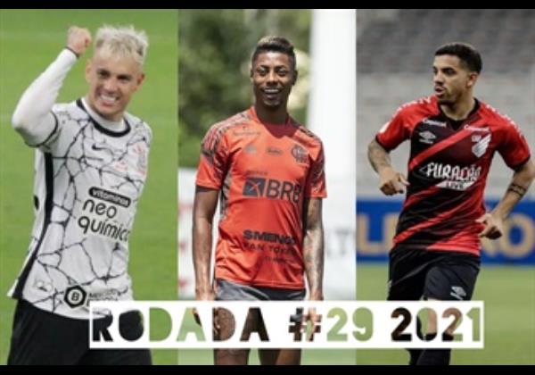 TOP 3 por posição, dicas e unanimidades da rodada #29 do Cartola FC 2021 - Campeonato Brasileiro. As dicas do Cartola FC Brasil para a 29ª rodada tem como melhor escalação e dicas os times do Bahia, Corinthians e Sport