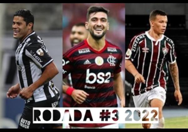 TOP 3 por posição, dicas e unanimidades da rodada #3 do Cartola FC 2022 - Campeonato Brasileiro. As dicas do Cartola FC Brasil para a 3ª rodada tem como melhor escalação e dicas os times do Flamengo, Atlético-MG e Fluminense