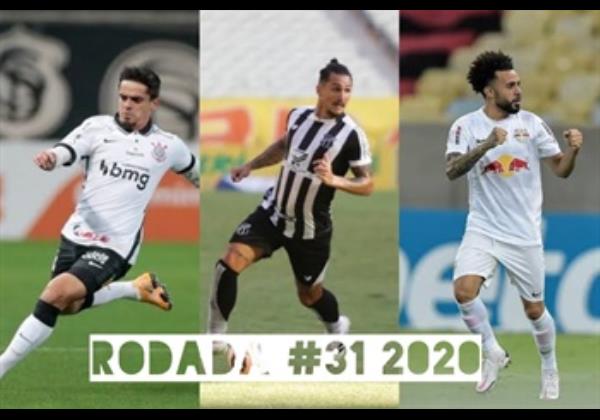 TOP 3 por posição, dicas e unanimidades da rodada #31 do Cartola FC 2020 - Campeonato Brasileiro. As dicas do Cartola FC Brasil para a 31ª rodada tem como melhor escalação e dicas os times do Corinthians, RB Bragantino e Santos
