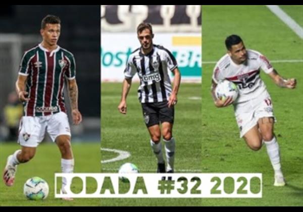 TOP 3 por posição, dicas e unanimidades da rodada #32 do Cartola FC 2020 - Campeonato Brasileiro. As dicas do Cartola FC Brasil para a 32ª rodada tem como melhor escalação e dicas os times do Santos, São Paulo e Atlético-MG