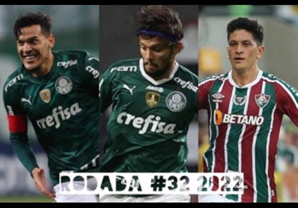 TOP 3 por posição, dicas e unanimidades da rodada #32 do Cartola FC 2022 - Campeonato Brasileiro. As dicas do Cartola FC Brasil para a 32ª rodada tem como melhor escalação e dicas os times do Fluminense, Palmeiras e Atlético-GO