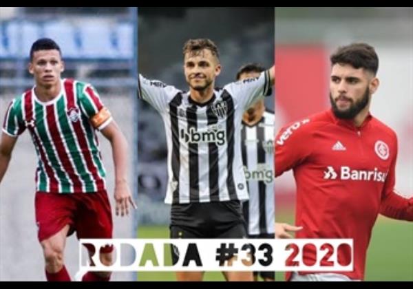TOP 3 por posição, dicas e unanimidades da rodada #33 do Cartola FC 2020 - Campeonato Brasileiro. As dicas do Cartola FC Brasil para a 33ª rodada tem como melhor escalação e dicas os times do Grêmio, Atlético-MG e Fluminense