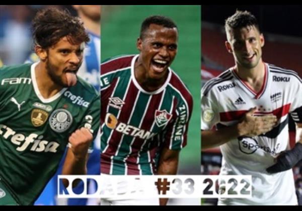 TOP 3 por posição, dicas e unanimidades da rodada #33 do Cartola FC 2022 - Campeonato Brasileiro. As dicas do Cartola FC Brasil para a 33ª rodada tem como melhor escalação e dicas os times do Flamengo, Palmeiras e Internacional