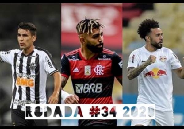 TOP 3 por posição, dicas e unanimidades da rodada #34 do Cartola FC 2020 - Campeonato Brasileiro. As dicas do Cartola FC Brasil para a 34ª rodada tem como melhor escalação e dicas os times do Flamengo, RB Bragantino e Atlético-MG