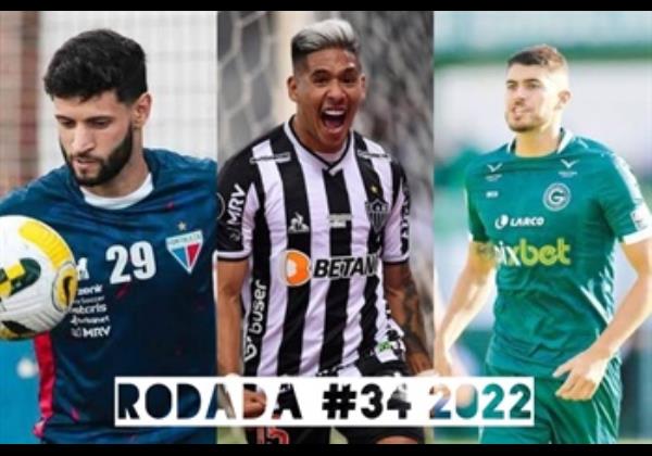 TOP 3 por posição, dicas e unanimidades da rodada #34 do Cartola FC 2022 - Campeonato Brasileiro. As dicas do Cartola FC Brasil para a 34ª rodada tem como melhor escalação e dicas os times do Internacional, Atlético-MG e Fortaleza
