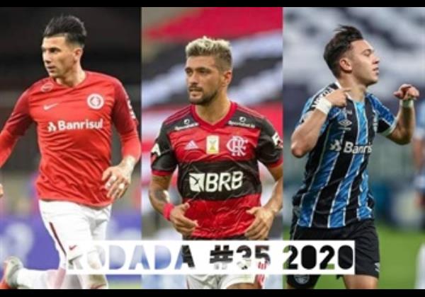 TOP 3 por posição, dicas e unanimidades da rodada #35 do Cartola FC 2020 - Campeonato Brasileiro. As dicas do Cartola FC Brasil para a 35ª rodada tem como melhor escalação e dicas os times do Flamengo, Internacional e Grêmio