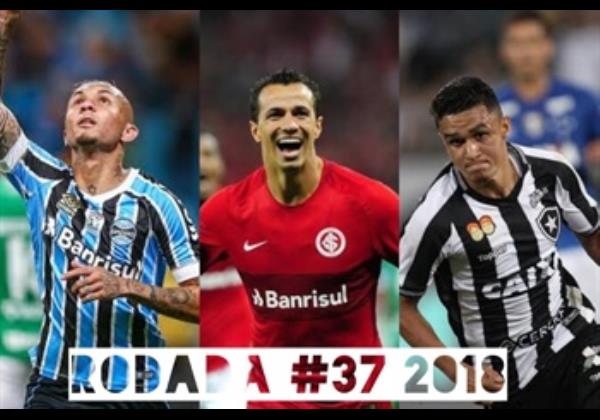 TOP 3 por posição, dicas e unanimidades da rodada #37 do Cartola FC 2018 - Campeonato Brasileiro. As dicas do Cartola FC Brasil para a 37ª rodada tem como melhor escalação e dicas os times do Botafogo, Grêmio e Internacional