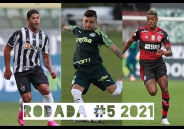 TOP 3 por posição, dicas e unanimidades da rodada #5 do Cartola FC 2021 - Campeonato Brasileiro. As dicas do Cartola FC Brasil para a 5ª rodada tem como melhor escalação e dicas os times do Flamengo, Palmeiras e Atlético-MG
