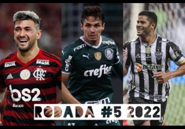TOP 3 por posição, dicas e unanimidades da rodada #5 do Cartola FC 2022 - Campeonato Brasileiro. As dicas do Cartola FC Brasil para a 5ª rodada tem como melhor escalação e dicas os times do Atlético-MG, Flamengo e Palmeiras