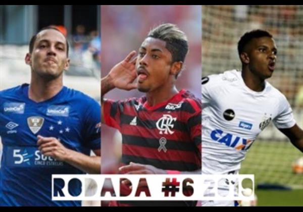 TOP 3 por posição, dicas e unanimidades da rodada #6 do Cartola FC 2019 - Campeonato Brasileiro. As dicas do Cartola FC Brasil para a 6ª rodada tem como melhor escalação e dicas os times do Flamengo e Cruzeiro
