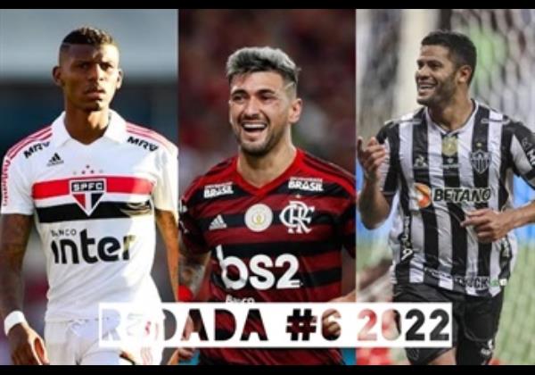 TOP 3 por posição, dicas e unanimidades da rodada #6 do Cartola FC 2022 - Campeonato Brasileiro. As dicas do Cartola FC Brasil para a 6ª rodada tem como melhor escalação e dicas os times do Atlético-MG, Palmeiras e São Paulo