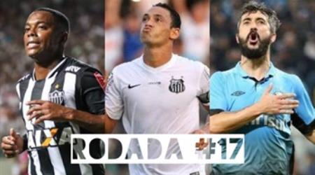 TOP 3 por posição, dicas e unanimidades da rodada #17 do Cartola FC - Campeonato Brasileiro 2016. As dicas do Cartola FC Brasil para a 17ª rodada tem como melhores dicas e indicação os times do Atlético Mineiro, Santos e Grêmio