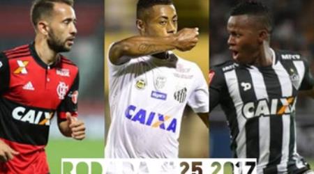 TOP 3 por posição, dicas e unanimidades da rodada #25 do Cartola FC 2017 - Campeonato Brasileiro. As dicas do Cartola FC Brasil para a 25ª rodada tem como melhor escalação e dicas os times do Flamengo, Santos, Atlético-MG