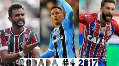 TOP 3 por posição, dicas e unanimidades da rodada #4 do Cartola FC 2017 - Campeonato Brasileiro. As dicas do Cartola FC Brasil para a 4ª rodada tem como melhor escalação e dicas os times do Fluminense, Grêmio e Bahia