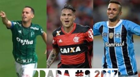 TOP 3 por posição, dicas e unanimidades da rodada #9 do Cartola FC 2017 - Campeonato Brasileiro. As dicas do Cartola FC Brasil para a 9ª rodada tem como melhor escalação e dicas os times do Palmeiras, Atlético Mineiro e Grêmio