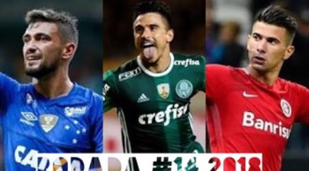TOP 3 por posição, dicas e unanimidades da rodada #14 do Cartola FC 2018 - Campeonato Brasileiro. As dicas do Cartola FC Brasil para a 14ª rodada tem como melhor escalação e dicas os times do Cruzeiro, Internacional e Palmeiras