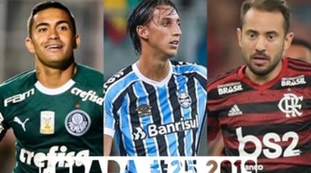 TOP 3 por posição, dicas e unanimidades da rodada #25 do Cartola FC 2019 - Campeonato Brasileiro. As dicas do Cartola FC Brasil para a 25ª rodada tem como melhor escalação e dicas os times do Palmeiras, Vasco e Goiás