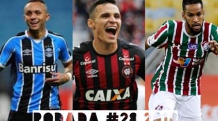 TOP 3 por posição, dicas e unanimidades da rodada #28 do Cartola FC 2018 - Campeonato Brasileiro. As dicas do Cartola FC Brasil para a 28ª rodada tem como melhor escalação e dicas os times do Grêmio, Atlético-PR e Fluminense
