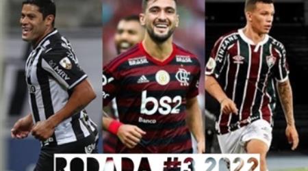 TOP 3 por posição, dicas e unanimidades da rodada #3 do Cartola FC 2022 - Campeonato Brasileiro. As dicas do Cartola FC Brasil para a 3ª rodada tem como melhor escalação e dicas os times do Flamengo, Atlético-MG e Fluminense