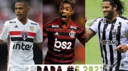 TOP 3 por posição, dicas e unanimidades da rodada #6 do Cartola FC 2021 - Campeonato Brasileiro. As dicas do Cartola FC Brasil para a 6ª rodada tem como melhor escalação e dicas os times do Flamengo, São Paulo e Atlético-MG
