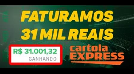 O Cartola FC Brasil foi o grande campeão da disputa principal do Cartola Express na rodada #8