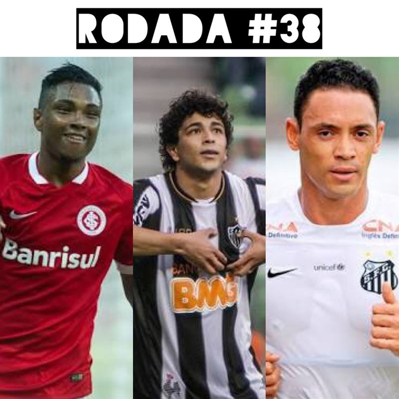 TOP 3 por posição, dicas e unanimidades da rodada #38 do Cartola FC - Campeonato Brasileiro 2015. As dicas do Cartola FC Brasil para a rodada #38 tem como destaque os times do Corinthians, Santos e Atlético Mineiro