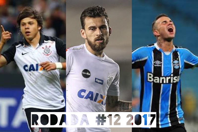 TOP 3 por posição, dicas e unanimidades da rodada #12 do Cartola FC 2017 - Campeonato Brasileiro. As dicas do Cartola FC Brasil para a 12ª rodada tem como melhor escalação e dicas os times do Corinthians, Grêmio e Coritiba