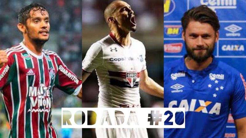 TOP 3 por posição, dicas e unanimidades da rodada #20 do Cartola FC - Campeonato Brasileiro 2016. As dicas do Cartola FC Brasil para a 20ª rodada tem como indicação de escalação e dicas os times do Fluminense, Cruzeiro e Vitória