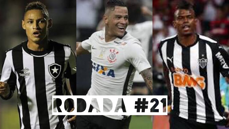 TOP 3 por posição, dicas e unanimidades da rodada #21 do Cartola FC - Campeonato Brasileiro 2016. As dicas do Cartola FC Brasil para a 21ª rodada tem como indicação de escalação e dicas os times do Atlético Mineiro, Palmeiras e Corinthians