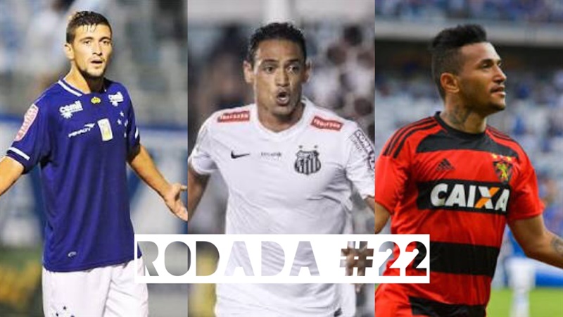 TOP 3 por posição, dicas e unanimidades da rodada #22 do Cartola FC - Campeonato Brasileiro 2016. As dicas do Cartola FC Brasil para a 22ª rodada tem como indicação de escalação e dicas os times do Santos, Cruzeiro e Vitória