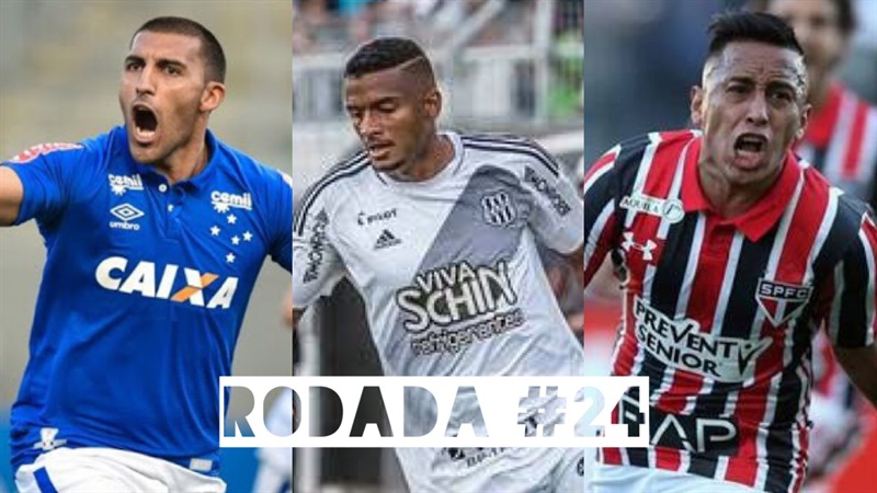 TOP 3 por posição, dicas e unanimidades da rodada #24 do Cartola FC - Campeonato Brasileiro 2016. As dicas do Cartola FC Brasil para a 24ª rodada tem como indicação de escalação e dicas os times do Cruzeiro, Sport e Ponte Preta