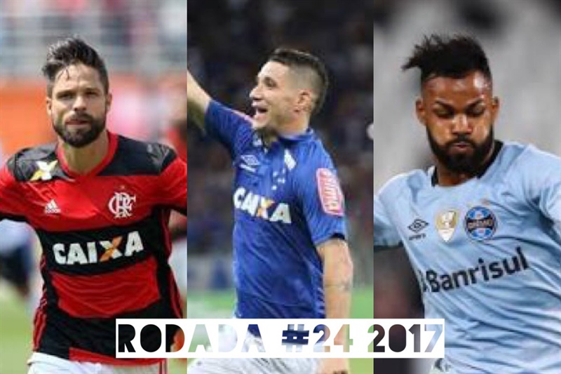 TOP 3 por posição, dicas e unanimidades da rodada #24 do Cartola FC 2017 - Campeonato Brasileiro. As dicas do Cartola FC Brasil para a 24ª rodada tem como melhor escalação e dicas os times da Ponte Preta, Flamengo e Grêmio