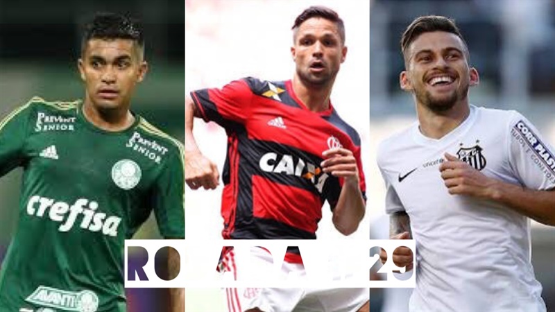 TOP 3 por posição, dicas e unanimidades da rodada #29 do Cartola FC - Campeonato Brasileiro 2016. As dicas do Cartola FC Brasil para a 29ª rodada tem como melhor escalação e dicas os times do Palmeiras, Flamengo e Cruzeiro