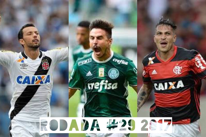 TOP 3 por posição, dicas e unanimidades da rodada #29 do Cartola FC 2017 - Campeonato Brasileiro. As dicas do Cartola FC Brasil para a 29ª rodada tem como melhor escalação e dicas os times do Cruzeiro, Vasco e Flamengo