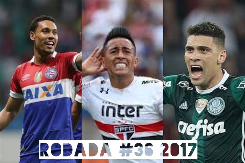 TOP 3 por posição, dicas e unanimidades da rodada #36 do Cartola FC 2017 - Campeonato Brasileiro. As dicas do Cartola FC Brasil para a 36ª rodada tem como melhor escalação e dicas os times do Atlético-MG, Fluminense e Palmeiras