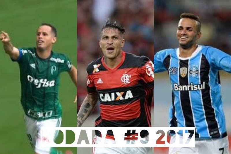 TOP 3 por posição, dicas e unanimidades da rodada #9 do Cartola FC 2017 - Campeonato Brasileiro. As dicas do Cartola FC Brasil para a 9ª rodada tem como melhor escalação e dicas os times do Palmeiras, Atlético Mineiro e Grêmio