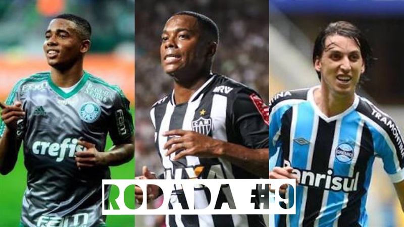 TOP 3 por posição, dicas e unanimidades da nona rodada #9 do Cartola FC - Campeonato Brasileiro 2016. As dicas do Cartola FC Brasil para a rodada #9 tem como melhores opções de escalação os times do Palmeiras, Atlético Mineiro, Corinthians e Grêmio