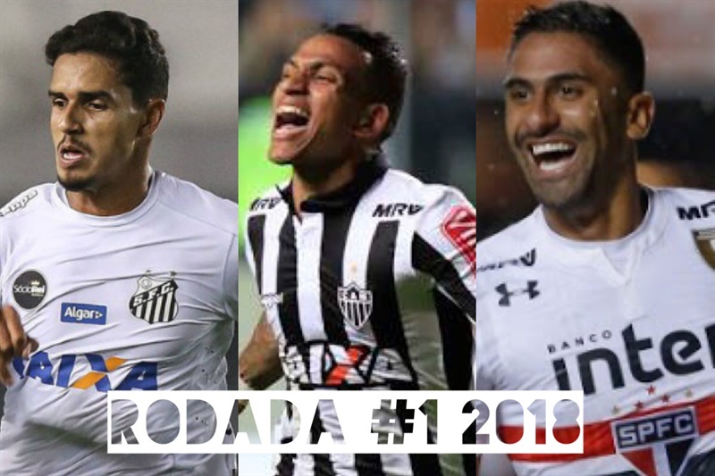 TOP 3 por posição, dicas e unanimidades da rodada #1 do Cartola FC 2018. As dicas para a 1ª rodada tem como melhor escalação os times do São Paulo, Palmeiras e Santos