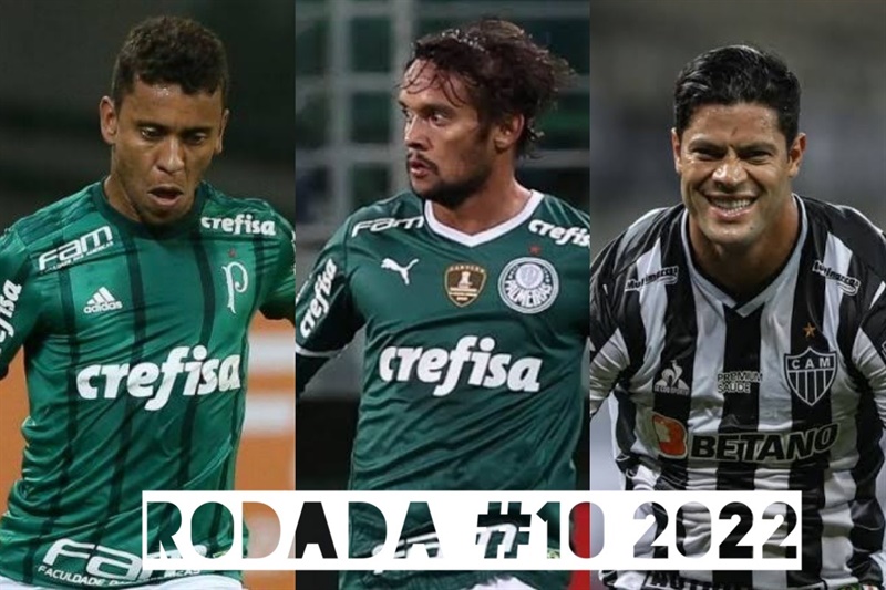 TOP 3 por posição, dicas e unanimidades da rodada #10 do Cartola FC 2022 - Campeonato Brasileiro. As dicas do Cartola FC Brasil para a 10ª rodada tem como melhor escalação e dicas os times do Palmeiras, Atlético-MG e Fortaleza