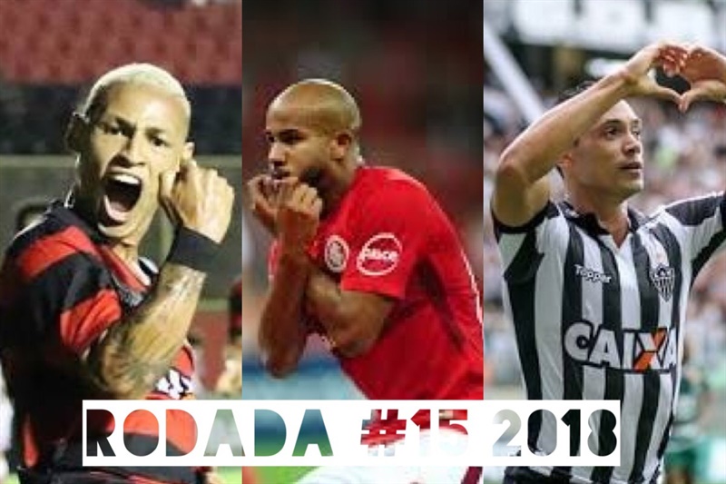 TOP 3 por posição, dicas e unanimidades da rodada #15 do Cartola FC 2018 - Campeonato Brasileiro. As dicas do Cartola FC Brasil para a 15ª rodada tem como melhor escalação e dicas os times do Internacional, Atlético-MG e Botafogo